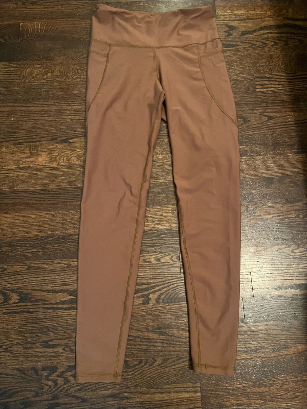 Old Navy Active PowerSoft Leggings Women’s Size M Brown High Rise